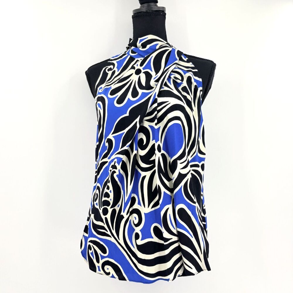 Zara Halter Blouse Top XS 70S Retro Garden Party Summer Boho Airy Groovy Y2K